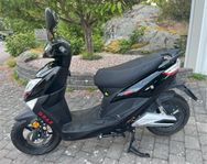 Drax Raw EV 45km/h Svart 2022 (nytt batteri 2023) 100mil!