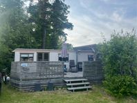 Stor villavagn på Almöns camping