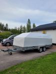 Nordic car trailer Biltrailer med kåpa