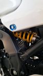 Yamaha XSR900 2022 Blå med skyddswrap 