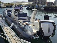 Brig 8, Evinrude G2 300hk, nära nyskick. eventuellt byte