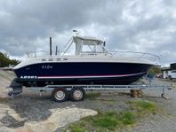 Ryds 23 WA Volvo Penta V6 240 med trailer 30 km/h