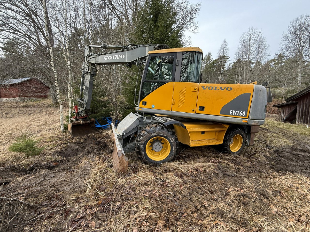 Hjulgrävare Volvo EW160