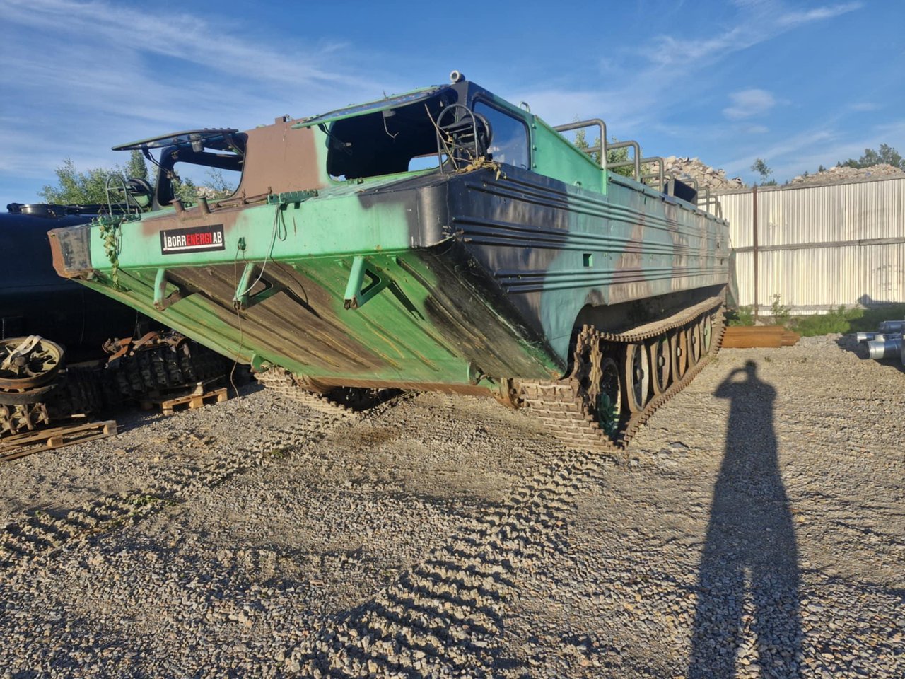 Unik PTS Bandvagn – Amfibiskt...