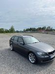 BMW 325 d brun inredning m-sport 
