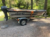 Aluminiumbåt 4.30 Yamaha 8 4- takt 80km/h trailer