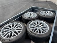 4 st 19” mustangfälgar i toppskick 5/114,3 Michelin Pilot Sp
