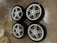 Porsche 911 991 19” hjul 245/35 ZR19 295/30 ZR19