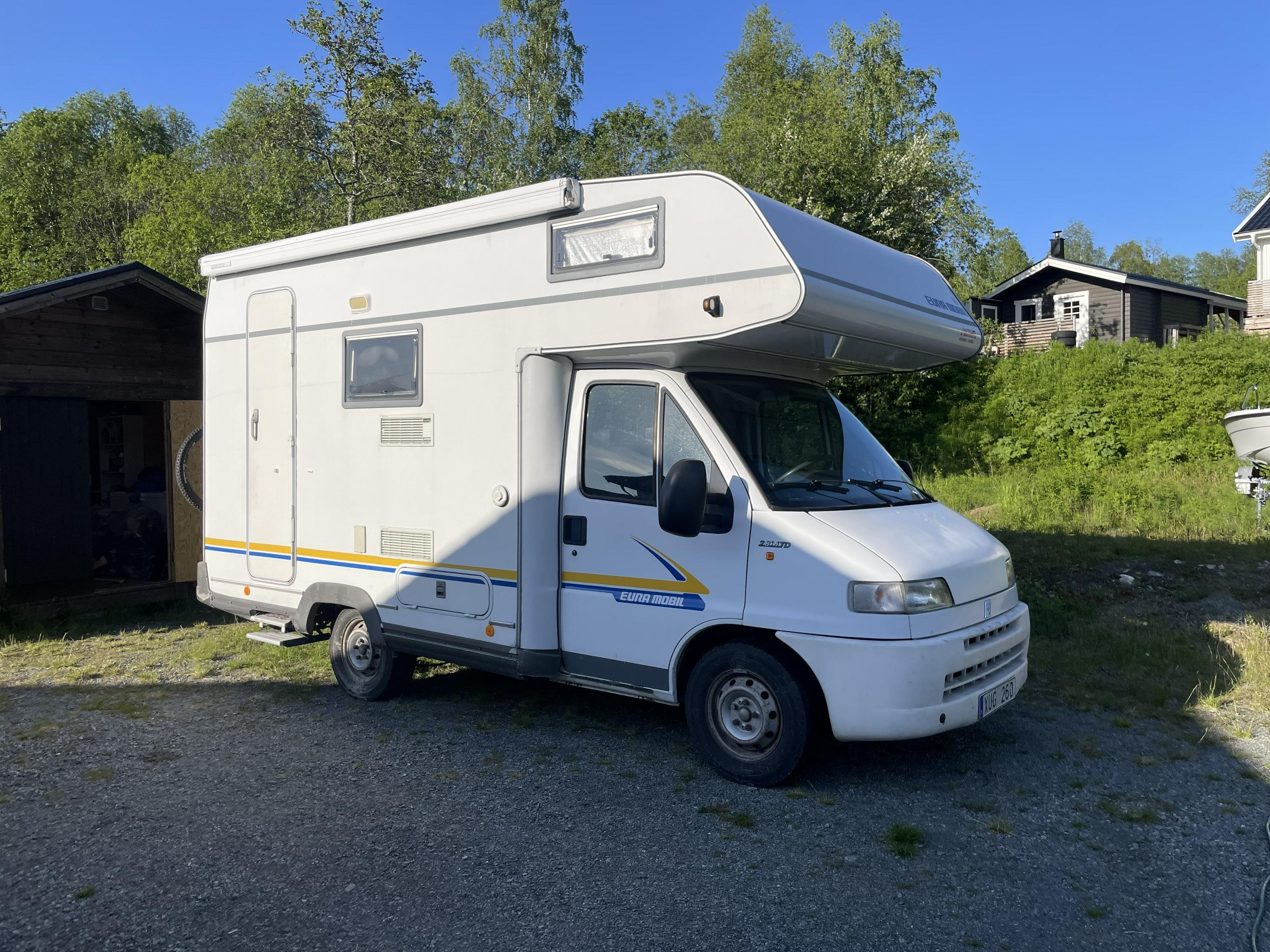 Fiat Ducato Conversion Chassi Platform 2.8 i.d. TD Manuell, 122hk, 2000