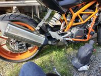 Greasehouse KTM Duke 390 Avgasrör/Ljuddämpare