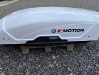 Takbox Thule Motion XT , takräcken VW & Volvo