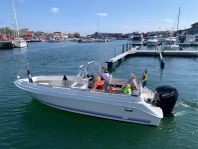 Crescent 590 Duo med nyare 4-taktare