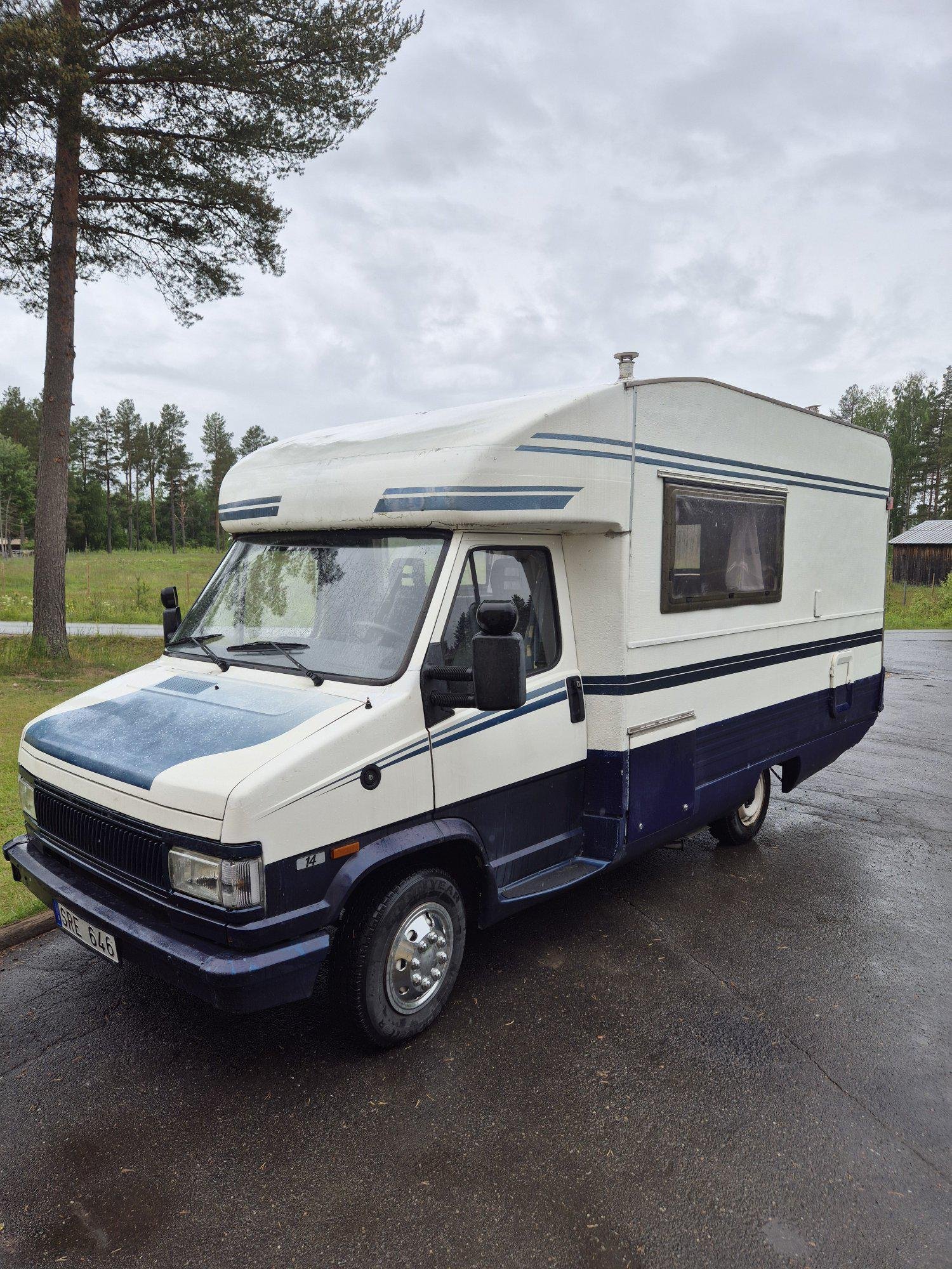 Fiat Ducato Conversion Chassi Platform 2.5 D Manuell, 75hk, 1991