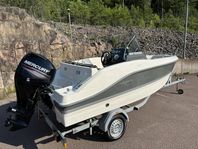 UTTERN S45 MERCURY 50HK 4-T EFI Solbädd Trailer 80km/h