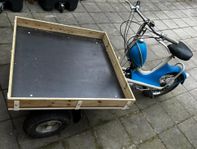 Flakmoped i fint skick