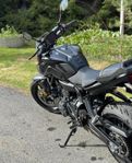 Yamaha MT-07 som ny knappt körd med all extra utrustning