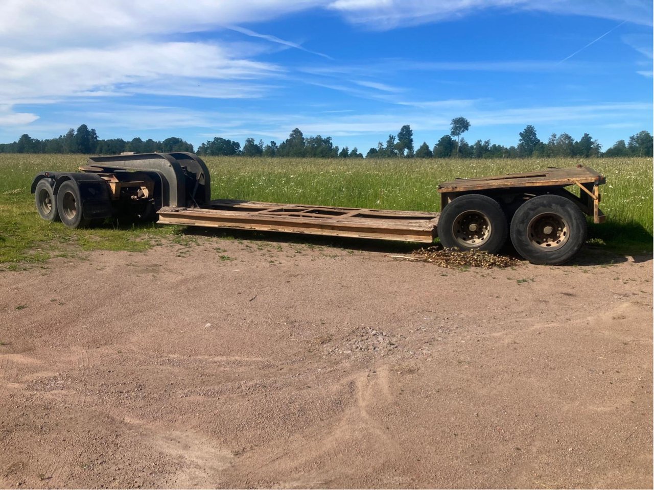 Maskintrailer 