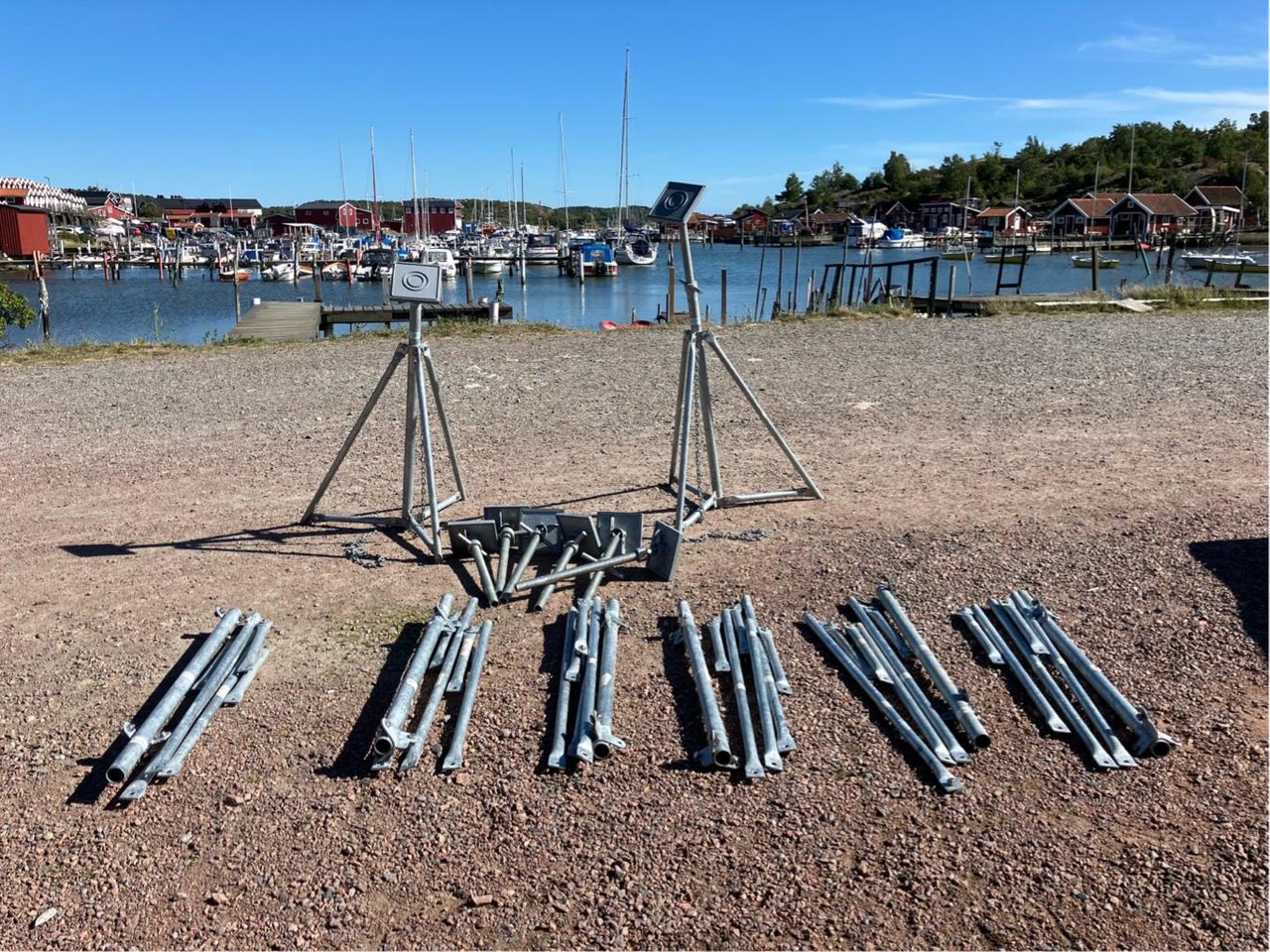 8 st Tyresöstöttor