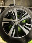 Peugeot 3008 odubbade vinterhjul 225/55-18