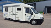 Fiat ahorn camp 590 2002 markis cykelställ 6 bältade platser