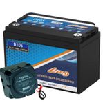  Ett Litiumbatter D105+ Bep dvsr relä 12/24