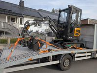 Biltransport - Bilbärning - Maskinstransport