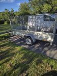Rekotrailer obromsad 750kg Tipp/gallerkärra.