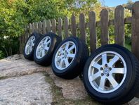 Nya sommardäck på Volvo V50 orginal-fälgar