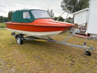 Flipper 450 med 20 hk Crescent, Garmin 526s & TK-trailer