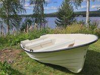 Båt HR 430S med trailer och motor Mercury 4hk