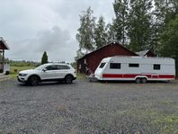 Paket pris  Volkswagen Tiguan och Kabe husvagn 