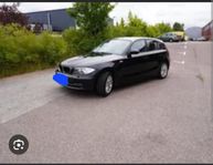 svart bmw 118 d 09