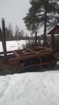 timmer vagn