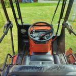 Gräsklipparetraktor