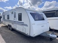 Adria Alpina 743 uk  barnkammarvagn  2011 Alde Ac Förtält 