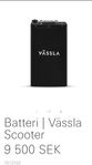 Vässla batteri bra skick!