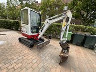 Minigrävare Takeuchi TB216 /grävare /grävmaskin OBS! 968 tim