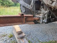 Stor båttrailer