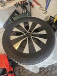 4st Mercedes originalfälgar 17" med Nokian Hakka vinterdäck