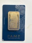 31,5 gram PAMP Fortuna guldtacka