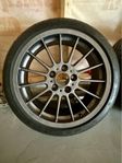 Bmw e46 Radial 32 18” fälgar med däck. 