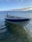 Linder fishing 440 med Honda 5 hk motor 