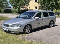 Volvo V70 2.4T 200HK Dragkrok Besiktad