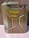 Äkta brittisk Jerrycan bensindunkfrån 1944 – Militäroriginal