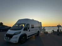 Plåtis för den aktiva kräsna, MTB campervan