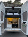 Plåtis för den aktiva kräsna, MTB campervan