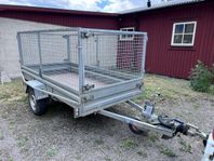 Släpvagn gallergrindar – nya vinterdäck – husvagnslås AL-KO