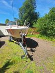HR 480 SC, 60hk Tuhatsu, TK-trailer EBT750 obromsad m winsch