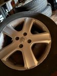 Nya sommardäck på fälg Peugeot 205/55R16