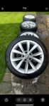 Volkswagen R Fälgar fint skick ( Michelin däck)